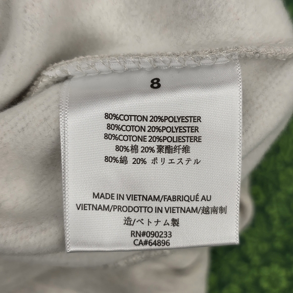 Essentials Light Oatmeal Hoodie Sweater for Kids - Picture 5 of 16